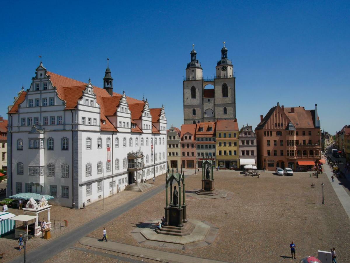 Alles Paletti Mit Klimaanlage Apartment Wittenberg Luaran gambar